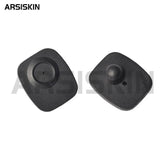 100pcs Anti Theft Tags Rf 8.2Mhz Mini Square EAS Retail Security Clothes Hard Tags for Garment Shop Supermarket with Pins Unlock by DSERS