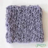 Wool Crochet Newborn Baby Girls Boys Blanket Newborn Photography Props,Crochet Knit Blanket Basket Background Filler 55*55cm by GiFTiFY