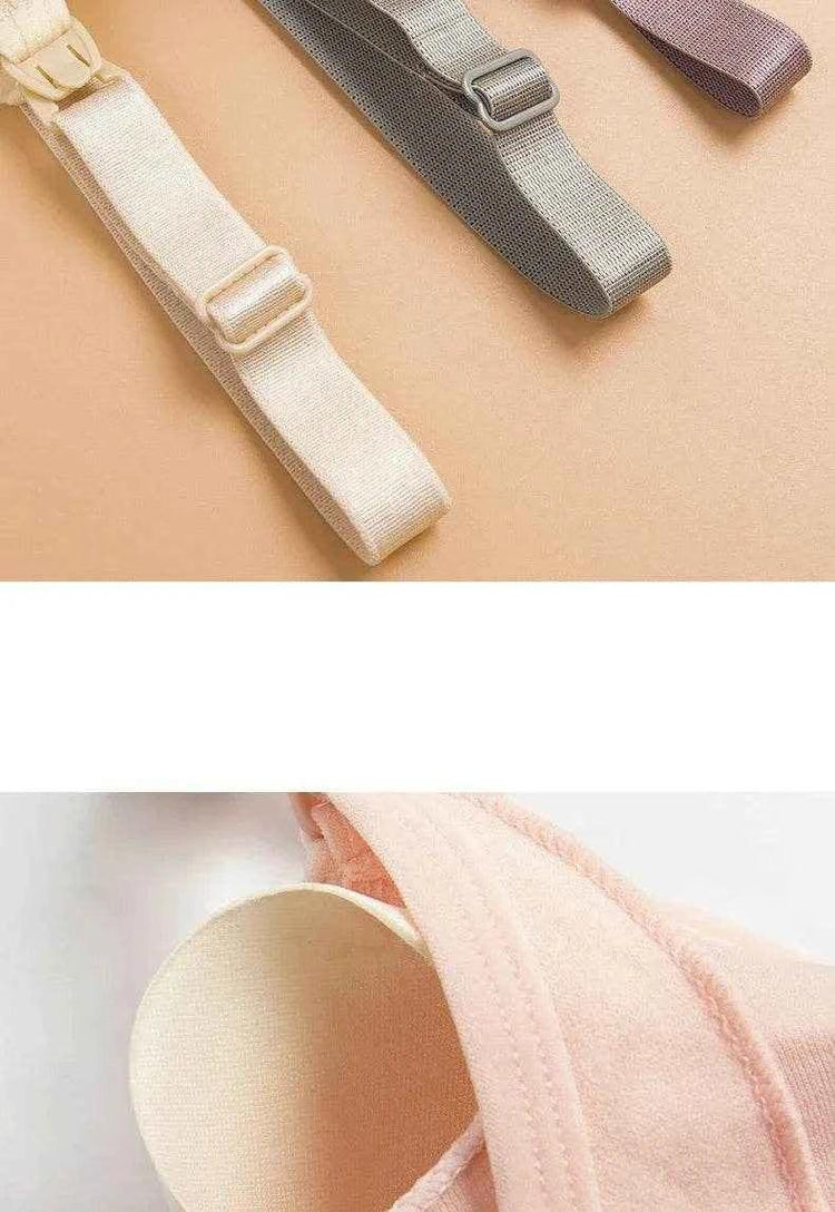 High Quality Plus Size Nursing Bra Breathable Women Breastfeeding Underwear Seamless Maternity Bra Push Up Bra by DSERS