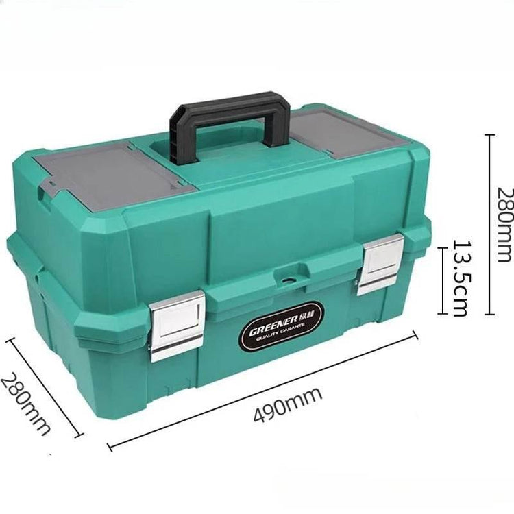 Tools Organizer Box Garage Professional Plastic Tool Case Box Electrician Storage Multifunctional Outdoor Waterproof Garage Tools Organizer Box by DSERS