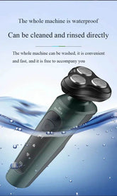 Electric Shavers for Men Waterproof Electric Trimmer Razor Wet Dry Use Rechargeable Battery Electric Razor by DSERS