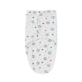 Newborn Baby Wrap Anti-Startle 2Pcs/Set Baby Swaddle Sleeping Cocoon Design 100%Cotton Baby Adjustable Blanket 0-6 Months by DSERS