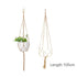 Hanging Plant Handmade Macrame Plant Hanger Flower Pot Planter Hanger Wall Decor Courtyard Garden Hanging Planter Hanging Basket by DSERS