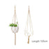 Hanging Plant Handmade Macrame Plant Hanger Flower Pot Planter Hanger Wall Decor Courtyard Garden Hanging Planter Hanging Basket by DSERS