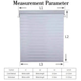 SmartMatters Electric Shangrila Blinds Smart Zigbee Blackout Zebra Shades for Windows and Doors Wifi Tuya Alexa Google Assistant Smart Shade by DS
