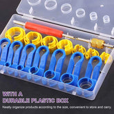 1 Set 7/16pcs Car Auto AC Line Disconnect Tool Fuel Line Disconnect Fuel Line Angled Disconnect Tool Set Fuel Line Removal Tools