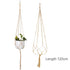 Hanging Plant Handmade Macrame Plant Hanger Flower Pot Planter Hanger Wall Decor Courtyard Garden Hanging Planter Hanging Basket by DSERS