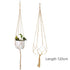 Hanging Plant Handmade Macrame Plant Hanger Flower Pot Planter Hanger Wall Decor Courtyard Garden Hanging Planter Hanging Basket by DSERS