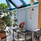 SmartMatters Electric Shangrila Blinds Smart Zigbee Blackout Zebra Shades for Windows and Doors Wifi Tuya Alexa Google Assistant Smart Shade by DS