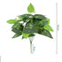 Artificial Plants Leaves Silk Tortoiseshell Leaf Dieffenbough Fake Small Fairy Taro Simulation Green Plant Living Room Decor by DSERS
