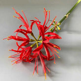 60cm Artificial Higanbana Flower Branch Handmade by DSERS