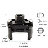 Hot Sell Adjustable Two-Jaws Oil Filter Wrench Filter 60-80mm Filter Wrenches Remover Steel Fuel Cast Two-Claw Disassembly Tools by GiFiFY