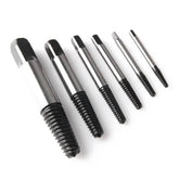 STONEGO 5PCS/6PCS Broken Damaged Screwdriver Extractor Drill Bit Set Carbon Steel Double Side Screw Pull Center Drill Bits Extractor Drill Bit Set by DSERS