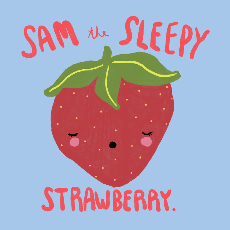 Sam the Sleepy Strawberry by Heron Hill Stitch Co.