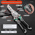 Multifunctional Wire Stripper with Electrical Test Pen Foldable Cable Cutter Crimper Tool, Electrical Folding Pliers for Cutting Multifunctional Wire Stripper by DSERS