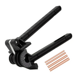 AT21-5/6/8/10Mm Combination 4-In-1 Tube Bender Pipe Bending Tool Tubing Bender Brake Fuel Line Curving Pliers Tube Bender Pipe Bending Tool by DSERS