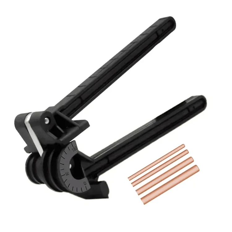 AT21-5/6/8/10Mm Combination 4-In-1 Tube Bender Pipe Bending Tool Tubing Bender Brake Fuel Line Curving Pliers Tube Bender Pipe Bending Tool by DSERS