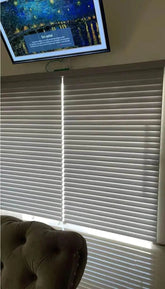 SmartMatters Electric Shangrila Blinds Smart Zigbee Blackout Zebra Shades for Windows and Doors Wifi Tuya Alexa Google Assistant Smart Shade by DS