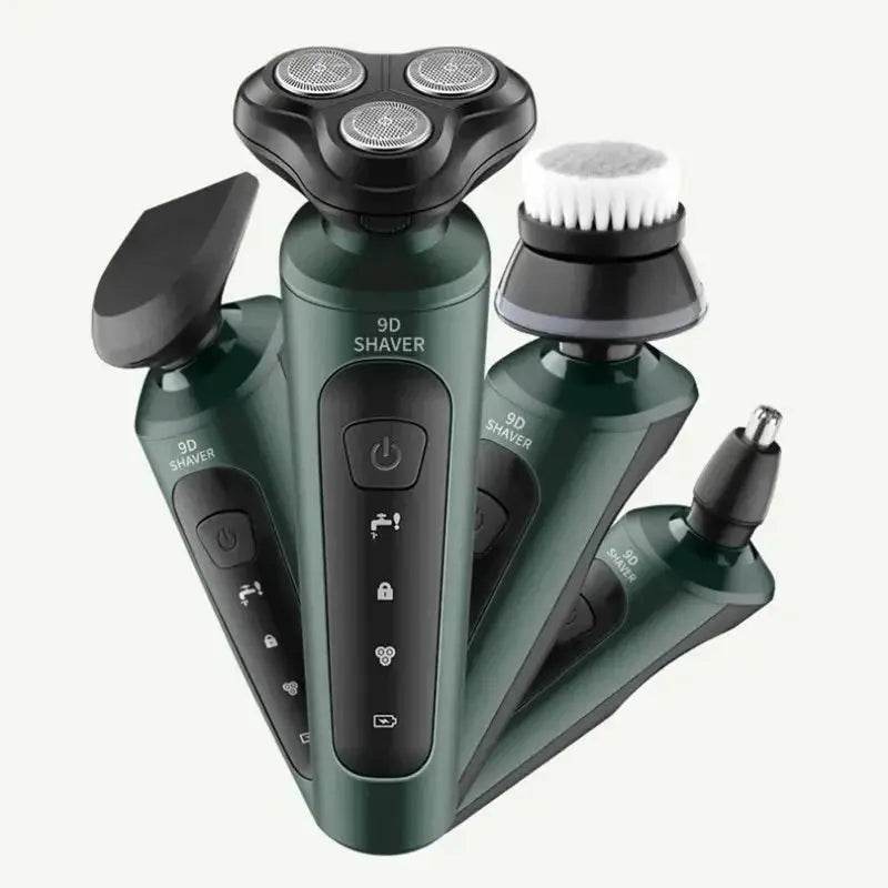Electric Shavers for Men Waterproof Electric Trimmer Razor Wet Dry Use Rechargeable Battery Electric Razor by DSERS