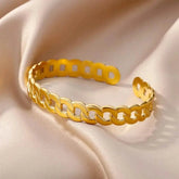 Adjustable Gold Nefertiti Inspired Cuff Bracelet Jewelry & Accessories by Zopi / AliExpress