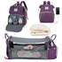 3 In 1 Diaper Bag Backpack Foldable Baby Bed Waterproof Travel Bag with USB Charge Diaper Bag Backpack with Changing Bed 3 types Diaper Bag Backpack by DS