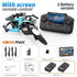 K500MAX Drone Fighter Jet 4k HD Professional Drone Camera WIFI Fpv Aircraft Quadcopte Aerial Photography Drone Birthday Toys Jet Fighter Toy by DSERS