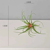 Artificial Green Plant Air Grass Succulent Miniature Potted Garden for Outdoor Desktop Living Room Home Decor by DSERS