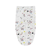 Newborn Baby Wrap Anti-Startle 2Pcs/Set Baby Swaddle Sleeping Cocoon Design 100%Cotton Baby Adjustable Blanket 0-6 Months by DSERS