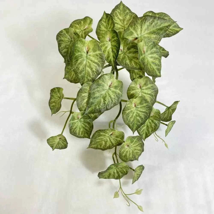 Green Plant Artificial Green Plant Leaves Plastic Realistic Artificial Plants by DSERS