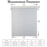 SmartMatters Electric Shangrila Blinds Smart Zigbee Blackout Zebra Shades for Windows and Doors Wifi Tuya Alexa Google Assistant Smart Shade by DS