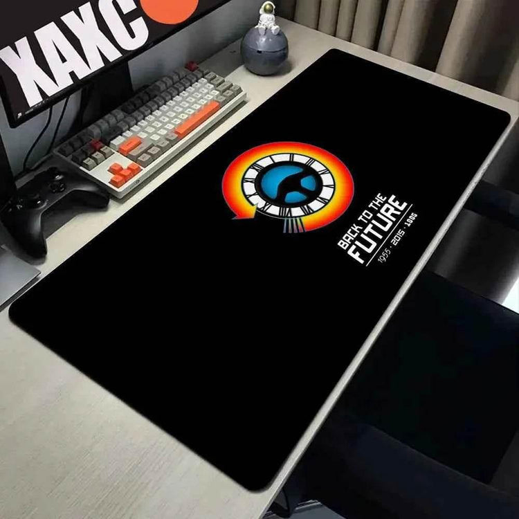 Back To The Future Large Mouse Pad 90x40cm Computer Mousepad Big Keyboard Mat Car Table Carpet Big Desk Mats Rubber Rugs by DSERS