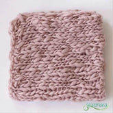 Wool Crochet Newborn Baby Girls Boys Blanket Newborn Photography Props,Crochet Knit Blanket Basket Background Filler 55*55cm by GiFTiFY