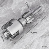 20/25mm water pipe thread opener for PPR/PVC with integrated design; cuts internal and external threads.