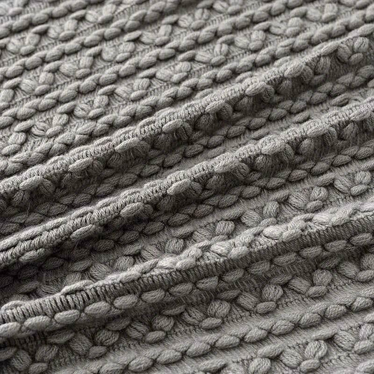 Bohemian Couch Blanket Large Knitted Tassel Throw for Bed Chair Sofa Couch Cover All-Season Blankets Home Decor Soft Comfortable by DSERS