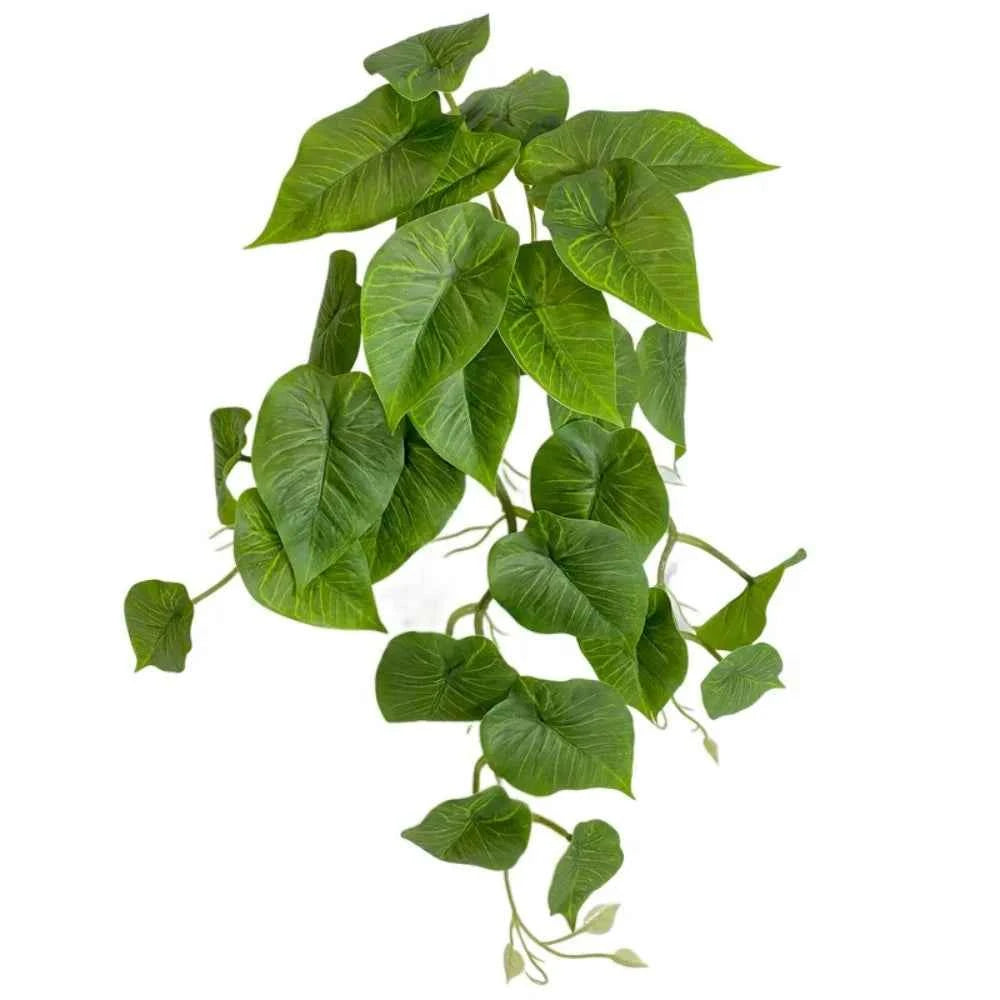 Green Plant Artificial Green Plant Leaves Plastic Realistic Artificial Plants by DSERS