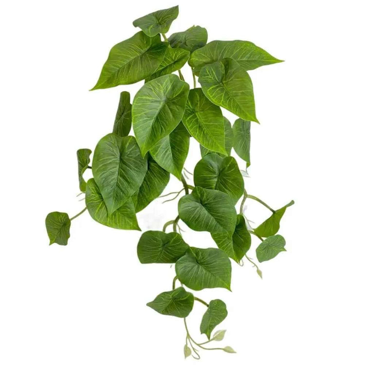 Green Plant Artificial Green Plant Leaves Plastic Realistic Artificial Plants by DSERS