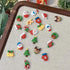 Christmas Series Nail Art Accessories 3D Resin Nail Charms Cute Bells Reindeer Snowman Cartoon Versatile Winter Nail Decorations by DSERS