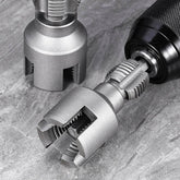 20/25mm water pipe thread opener with integrated jaws for PPR/PVC, drill-ready tool