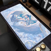Popular virtual diva H-Hatsune Cute Miku Mouse Pad Mouse pads by DSERS