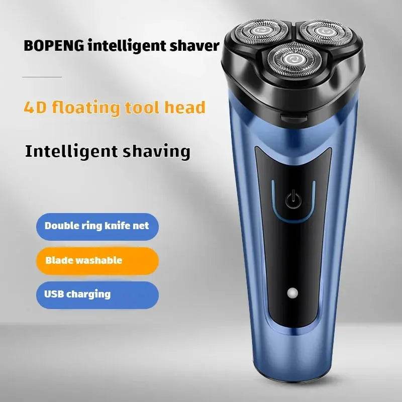 Shaver for Men USB Electric Shaver Powerful Beard Shaving Machine Electric Razor Rechargeable Waterproof Shaver for Men by DSERS