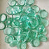100g/3.52oz(Approx. 18-25pcs) Oblate Bead Glass Mosaic Tiles Colorful Round Mosaic Making Material Multi Diameter DIY Craft Tile by DSERS