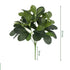 Artificial Plants Leaves Silk Tortoiseshell Leaf Dieffenbough Fake Small Fairy Taro Simulation Green Plant Living Room Decor by DSERS