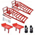 2pcs Heavy Duty Hydraulic Car Ramps 11000lbs Floor Jack Lift Ramps for Oil Changes, Truck Trailer, Home Garage & Auto Repair Car Ramps by DSERS