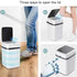 Kitchen Trash Bin 13L Bathroom Touch Trash Can In The Toilet Smart Garbage Bucket Waste Bins Dustbin Smart Trash Can Kitchen Trash Bin by DS