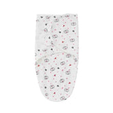 Newborn Baby Wrap Anti-Startle 2Pcs/Set Baby Swaddle Sleeping Cocoon Design 100%Cotton Baby Adjustable Blanket 0-6 Months by DSERS