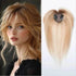 100% Remy Human Hair Toppers with Bangs Light Brown Hairpieces 3D Wispy Human Hair Bangs for Women Thin Hair Real Human Hair Topper Clip In Hair Accessories by Zopi / AliExpress