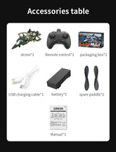 K500MAX Drone Fighter Jet 4k HD Professional Drone Camera WIFI Fpv Aircraft Quadcopte Aerial Photography Drone Birthday Toys Jet Fighter Toy by DSERS