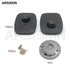 100pcs Anti Theft Tags Rf 8.2Mhz Mini Square EAS Retail Security Clothes Hard Tags for Garment Shop Supermarket with Pins Unlock by DSERS