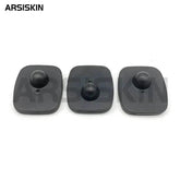 100pcs Anti Theft Tags Rf 8.2Mhz Mini Square EAS Retail Security Clothes Hard Tags for Garment Shop Supermarket with Pins Unlock by DSERS