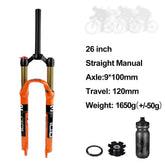 Bolany MTB Bicycle Fork Magnesium Alloy Air Suspension 26 27.5 29 Inch 32 HL RL100mm Bike Fork Lockout For Cycling Accessories MTB Bicycle Fork by Zopi / AliExpress